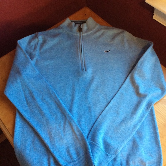 Vineyard vines classic pullover 1/4 zip sweater - Picture 2 of 5
